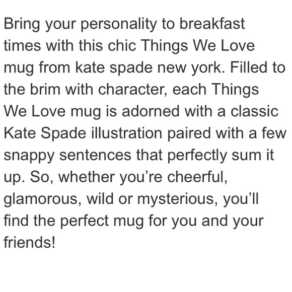 KATE SPADE Vacation Palm Tree Chases Sunsets Mug - Picture 4 of 5